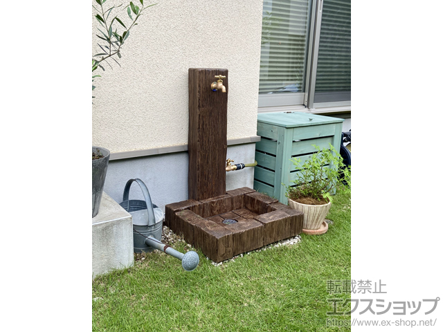 東京都西東京市のの立水栓・ガーデンシンク 立水栓ユニット ランバータイプ 施工例