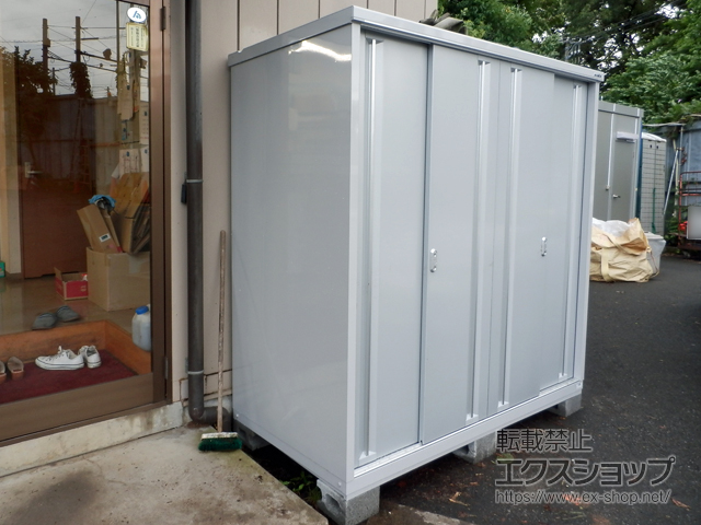 神奈川県横浜市のの物置・屋外倉庫 シンプリー 一般型 1940×905×1903 MJX-199E-FS 施工例