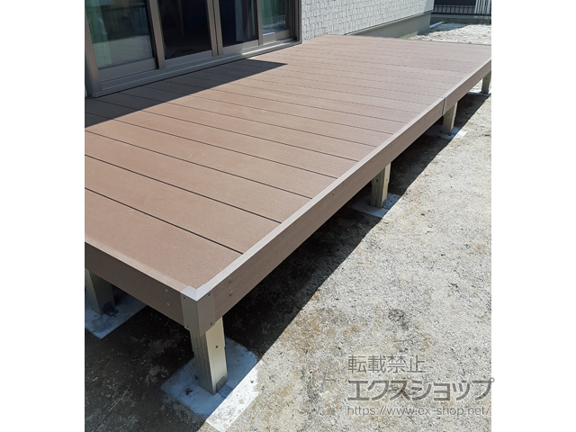 茨城県日立市ののウッドデッキ リウッドデッキ 200 施工例