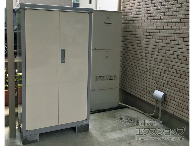 兵庫県神戸市のの物置・屋外倉庫 アイビーストッカー BJX-095D FW 施工例