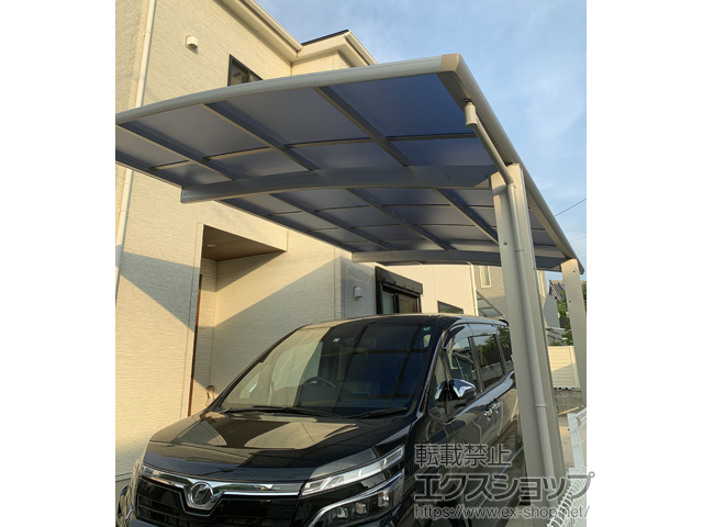 福岡県糟屋郡粕屋町ののカーポート プレシオスポート 積雪〜20cm対応 施工例