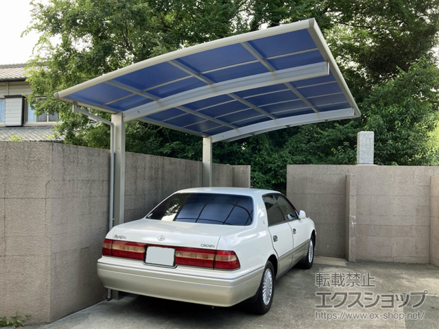 福岡県糟屋郡須惠町ののカーポート プレシオスポート 積雪〜20cm対応 施工例