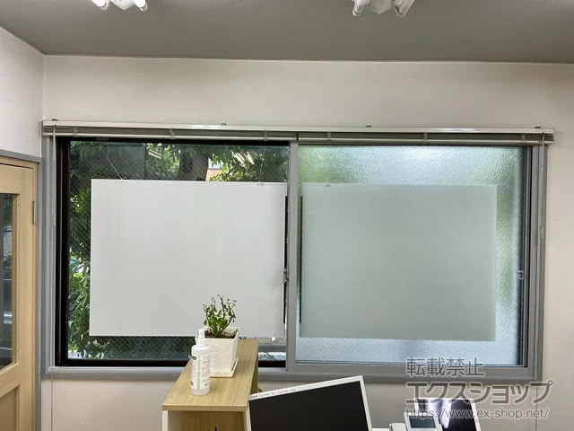 東京都杉並区のLIXIL リクシル（トステム）の内窓（二重窓・二重サッシ） インプラス ダストバリア仕様 引違い窓 2枚建 施工例