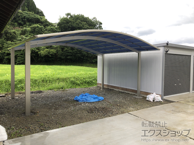 大分県由布市ののカーポート レイナツインポートグラン　積雪〜20cm対応 施工例