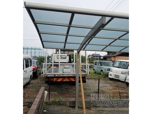 愛知県愛西市ののカーポート レイナポートグラン　積雪〜20cm対応 施工例