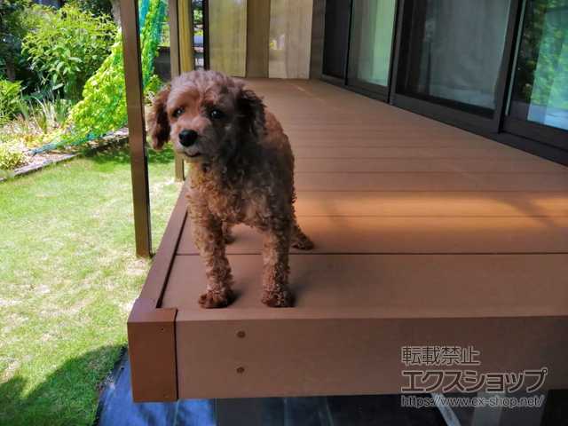 熊本県玉名郡長洲町ののウッドデッキ リウッドデッキ 200 施工例