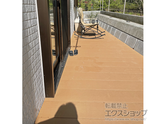 埼玉県和光市ののウッドデッキ リウッドデッキ 200 施工例