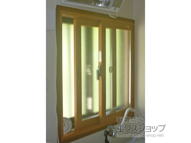 岐阜県関市のの二重窓（内窓） インプラス ダストバリア仕様 引違い窓 2枚建 施工例