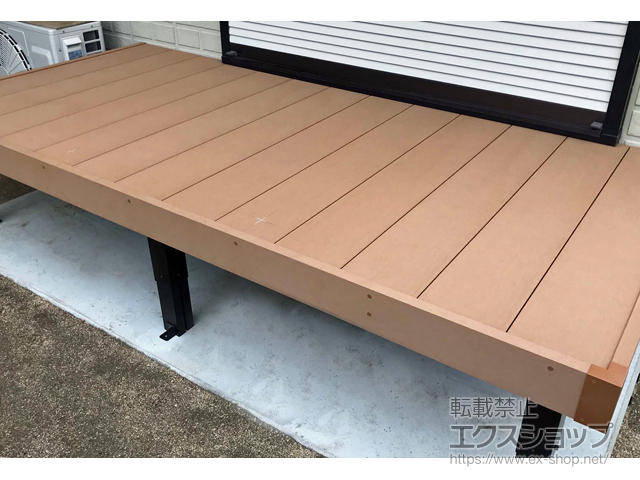 徳島県板野郡板野町ののウッドデッキ マージウッドデッキ 施工例