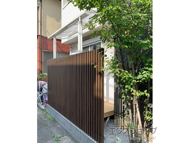 埼玉県朝霞市ののテラス屋根 ソラリア F型 テラスタイプ 単体 積雪〜20cm対応 施工例