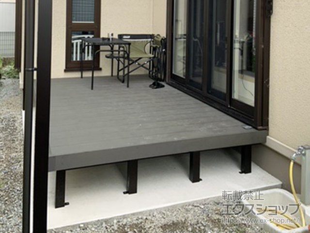 滋賀県近江八幡市ののウッドデッキ リウッドデッキ 200 施工例