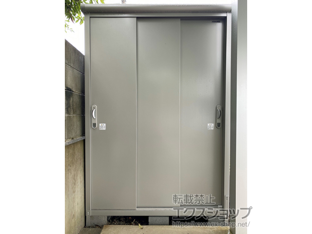 兵庫県たつの市のの物置・屋外倉庫 エスモ 一般型 1350×650×1959（ESE-1306A） ESE-1306A-SS 施工例