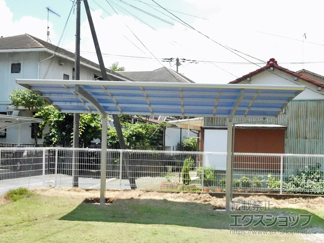 神奈川県横浜市ののカーポート プレシオスポート 積雪〜20cm対応 施工例