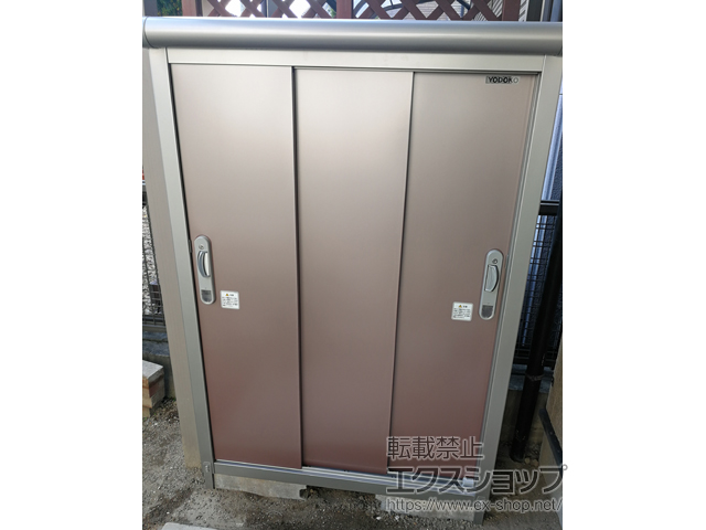 愛知県名古屋市のの物置・屋外倉庫 エスモ 一般型 1050×520×1501(ESE-1005E) ESE-1005E-MR 施工例