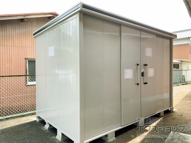 三重県鈴鹿市のの物置・屋外倉庫 エルモ 一般型 3620×2220×2357（LMD-3622H） LMD-3622H-CB 施工例