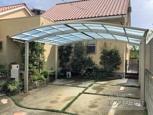 福岡県福岡市ののカーポート レイナツインポートグラン　積雪〜20cm対応 施工例