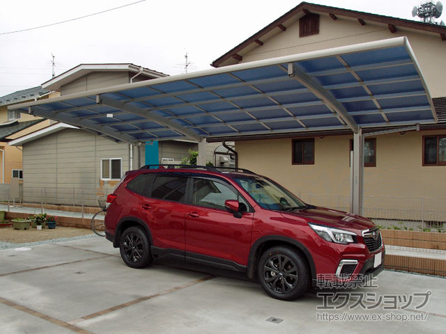 宮城県仙台市ののカーポート レイナポートグラン 延長　積雪〜20cm対応 施工例