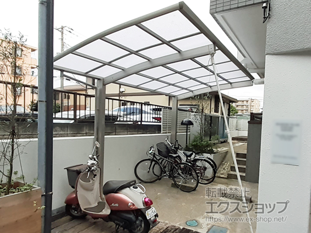 千葉県市川市ののカーポート プレシオスポート 積雪〜20cm対応 施工例