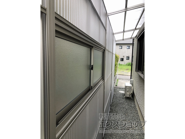 静岡県静岡市ののストックヤード ストックヤードII オープンタイプ 積雪〜20cm対応 施工例