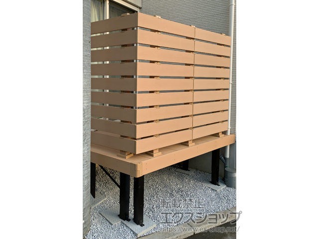 神奈川県横浜市ののウッドデッキ リウッドデッキ 200 施工例