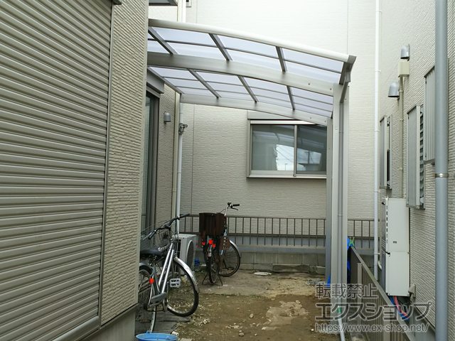 愛知県春日井市ののカーポート プレシオスポート 積雪〜20cm対応 施工例