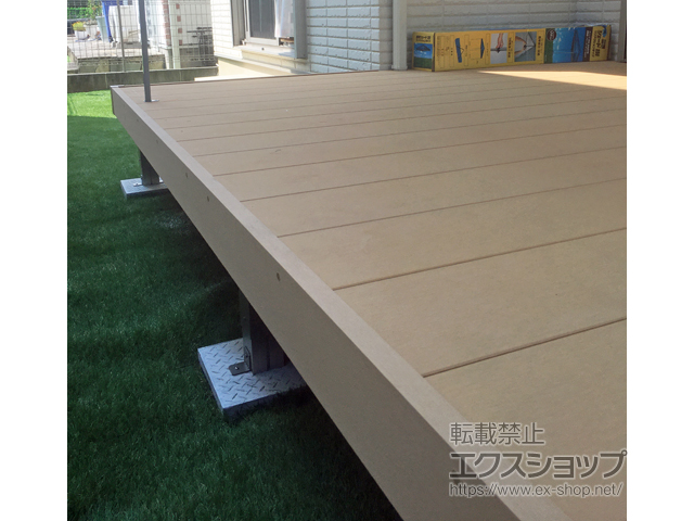 神奈川県横浜市ののウッドデッキ リウッドデッキ 200 施工例