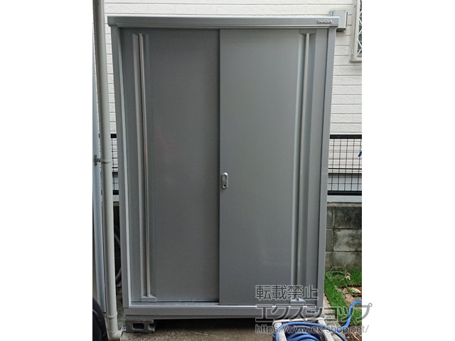 埼玉県さいたま市のの物置・屋外倉庫 シンプリー 一般型 1320×615×1903（MJX-136EP） MJX-136EP-FS 施工例