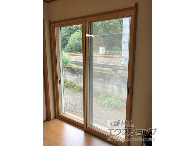 埼玉県入間市のの二重窓（内窓） インプラス ダストバリア仕様 引違い窓 2枚建 施工例