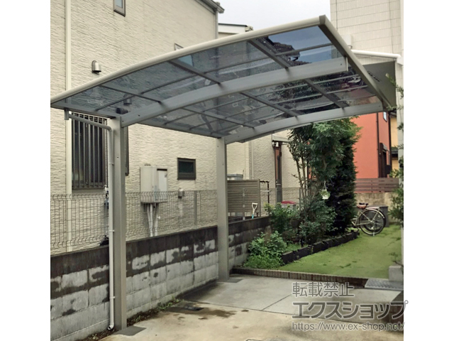 東京都西東京市ののカーポート プレシオスポート 積雪〜20cm対応 施工例