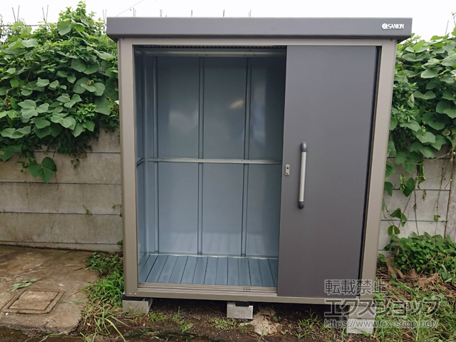 千葉県八千代市のの物置・屋外倉庫 エスケーエイト SK8-50 一般型 1800×800×1940 SK8-50-GK 施工例