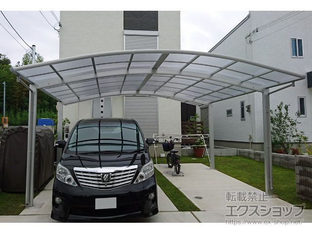 大阪府泉南市ののカーポート レイナツインポートグラン　積雪〜20cm対応 施工例