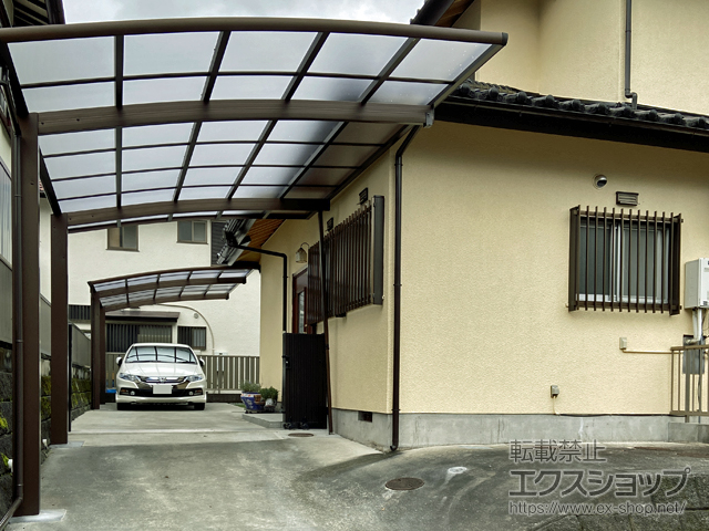 静岡県富士市ののカーポート レイナポートグラン 積雪〜20cm対応 施工例