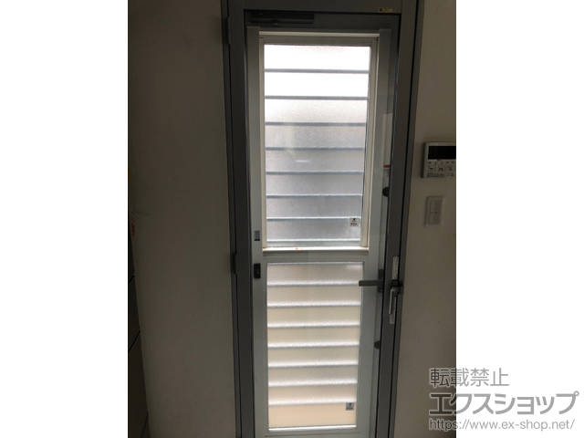 兵庫県川辺郡猪名川町のの二重窓（内窓） インプラス ダストバリア仕様 テラスドア 外観右吊元 施工例