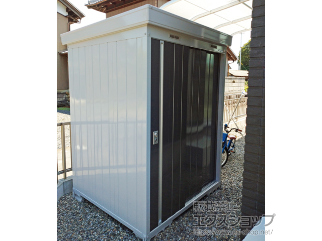 岐阜県安八郡輪之内町のの物置・屋外倉庫 ネクスタ 一般型 1530×1370×2020 NXN-20S-PG 施工例