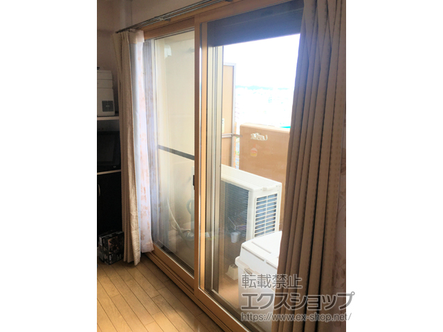 岡山県岡山市のの二重窓（内窓） インプラス ダストバリア仕様 引違い窓 2枚建 施工例