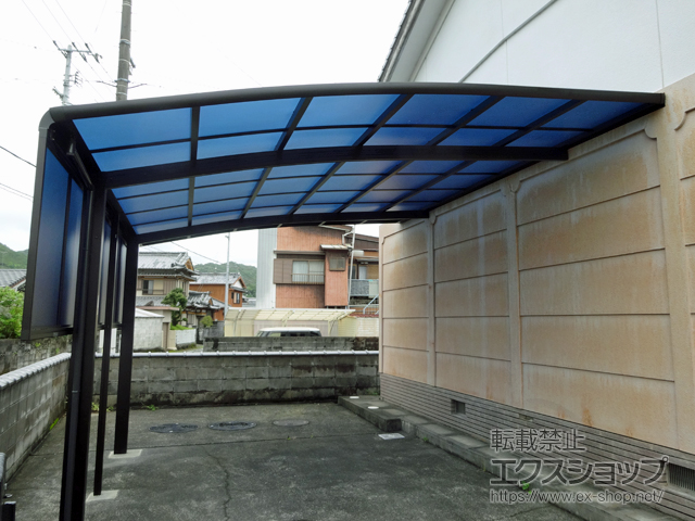 高知県幡多郡黒潮町ののカーポート レイナベーカポートグラン　積雪〜20cm対応 施工例