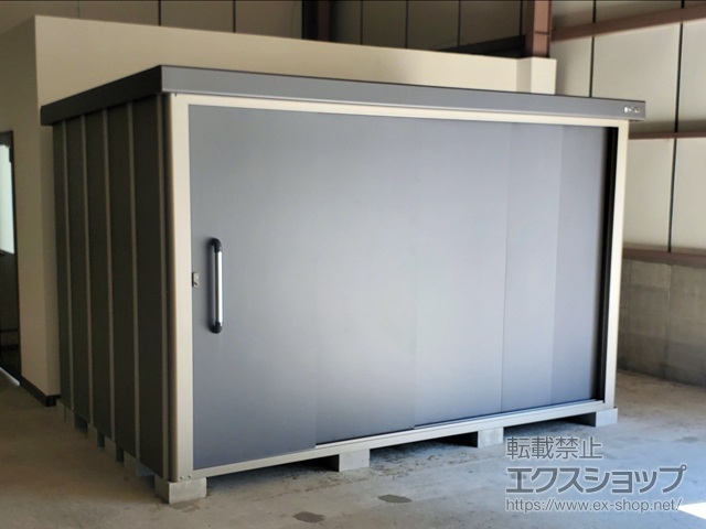 熊本県熊本市のの物置・屋外倉庫 エスケーエイト SK8-180 一般型 3000×2000×1940 SK8-180-GK 施工例