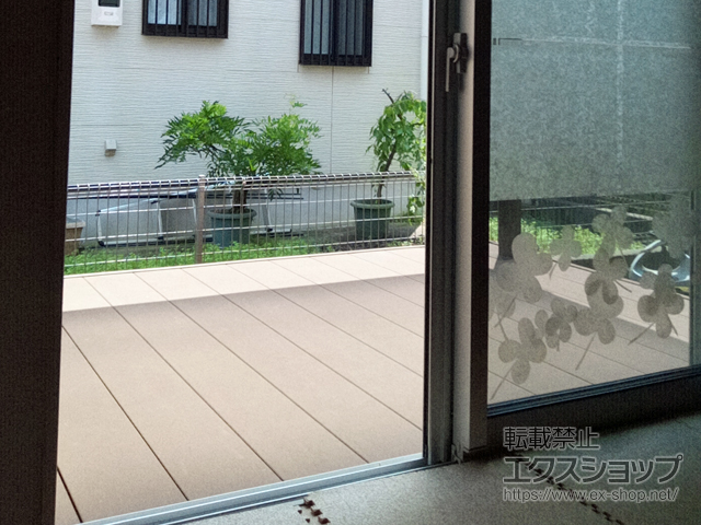 東京都東村山市ののウッドデッキ リウッドデッキ 200 施工例