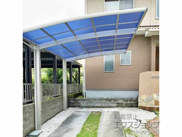 鹿児島県鹿児島市ののカーポート レイナポートグラン　積雪〜20cm対応 施工例