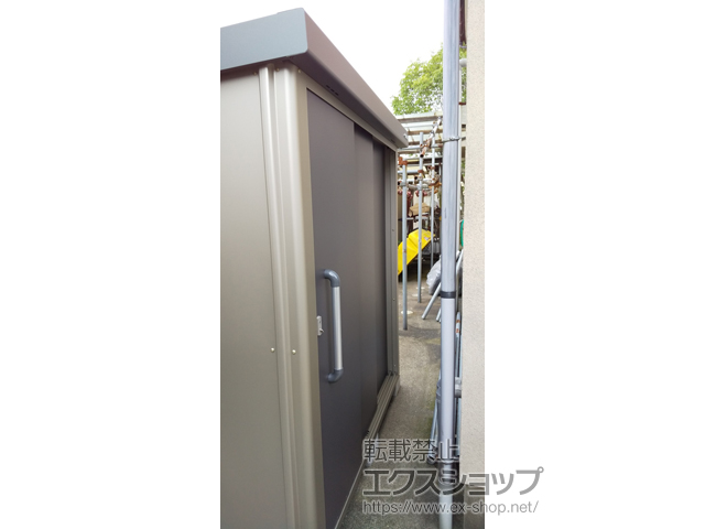 石川県金沢市のの物置・屋外倉庫 エスケーエイト SK8S-70 多雪型 1800×1200×1940 SK8S-70-GK 施工例