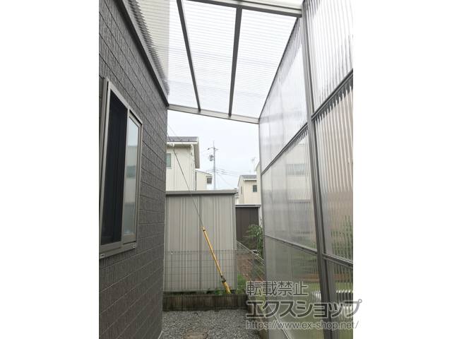 茨城県古河市ののストックヤード ストックヤードII オープンタイプ 積雪〜20cm対応 施工例