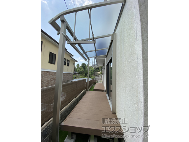 大阪府池田市ののウッドデッキ リウッドデッキ 200 施工例