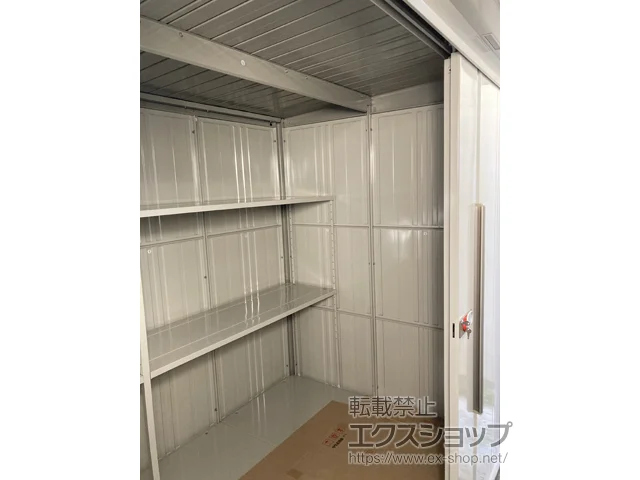 大阪府東大阪市のタクボの物置・収納・屋外倉庫 Mr.ストックマンダンディ 一般型 2200×1590×2110（ND-2215） ND-2215-W 施工例