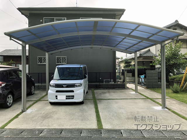 茨城県茨城県北相馬郡利根町ののカーポート レイナツインポートグラン　積雪〜20cm対応 施工例