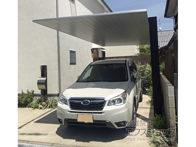 奈良県奈良市ののカーポート カーポートSC 積雪対応20cm 施工例