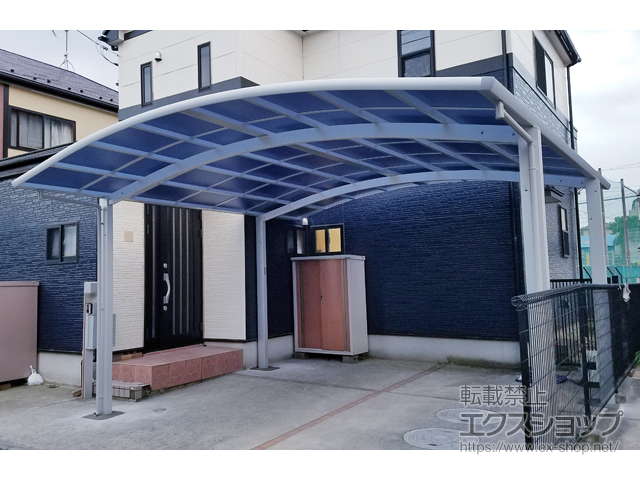 千葉県船橋市ののカーポート レイナツインポートグラン　積雪〜20cm対応 施工例