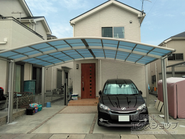 兵庫県明石市ののカーポート レイナツインポートグラン　積雪〜20cm対応 施工例
