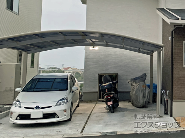 大分県大分市ののカーポート レイナツインポートグラン　積雪〜20cm対応 施工例