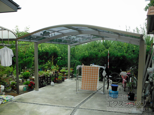 静岡県静岡市ののカーポート レイナツインポートグラン　積雪〜20cm対応 施工例