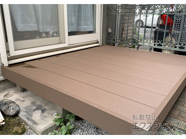 東京都練馬区ののウッドデッキ マージウッドデッキ 施工例